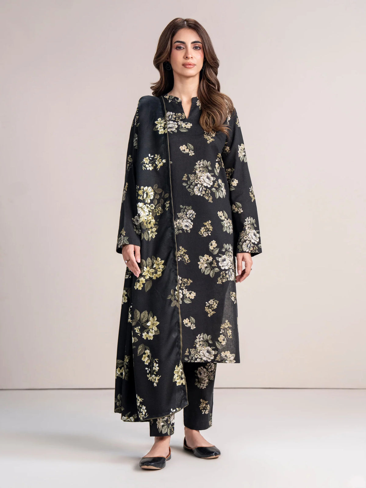 Limelight 3 Piece Slub Khaddar (Pret)