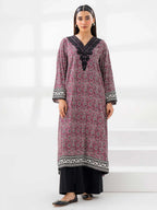 Limelight 1 piece Linen Shirt-Embroidered (Pret)
