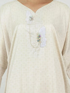Limelight 2 Piece Kaftan Silk Suit- Embellished (Pret)