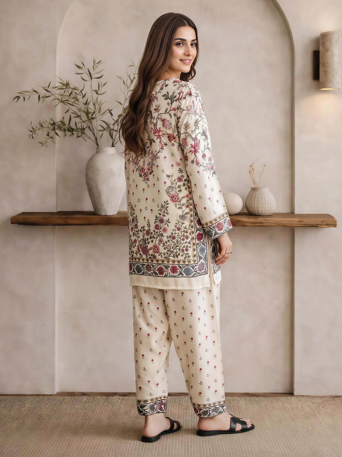 Limelight 2 Piece Silk Co-ord Set
