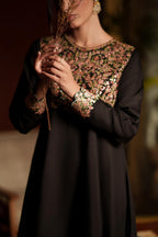 Casual Lite Luxury Festive Drop EALA Premium Silk Viscose 3 Piece Printed Dupatta Embroidered with Sequin Work and Lace for Modern Elegance
