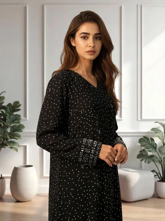 Limelight Grip Kaftan- Embellished (Pret)1 piece