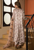 Declare 3 PIECE - EMBROIDERED DIGITAL PRINTED SHAMOZ SILK SUIT