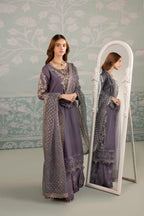 Korean Raw Silk Luxe Embroidered 3-Piece Suit