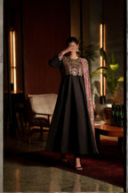 Casual Lite Luxury Festive Drop EALA Premium Silk Viscose 3 Piece Printed Dupatta Embroidered with Sequin Work and Lace for Modern Elegance