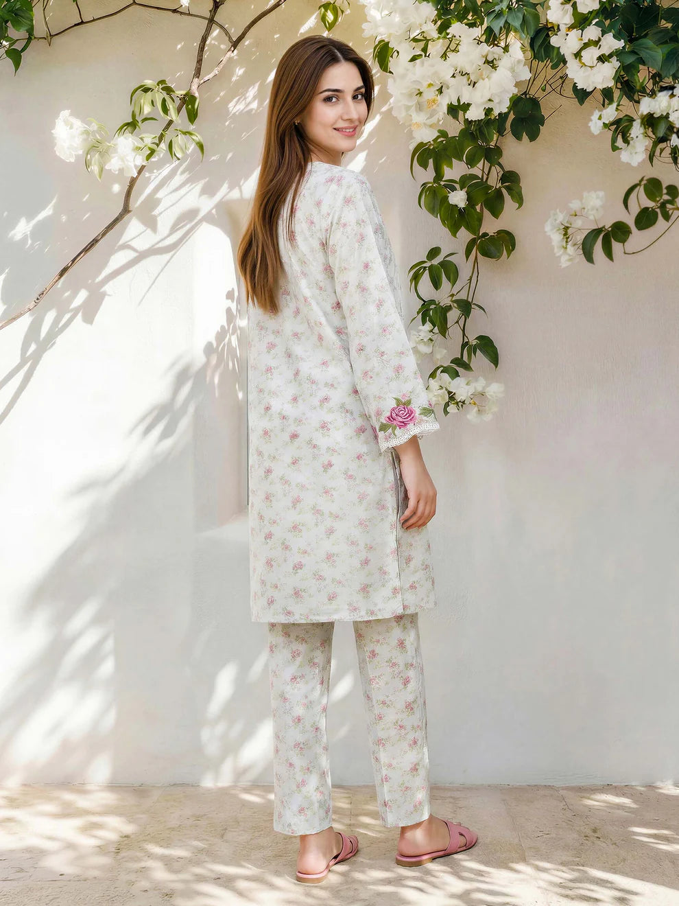 Limelight  2 Piece Lawn Suit- Embroidered