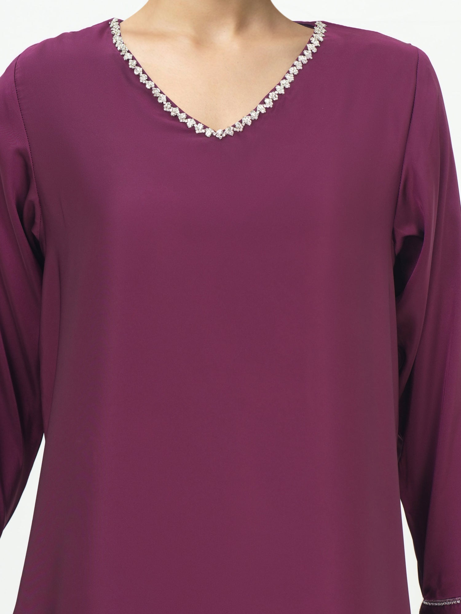 Limelight 2 Piece Silk Suit Embellished