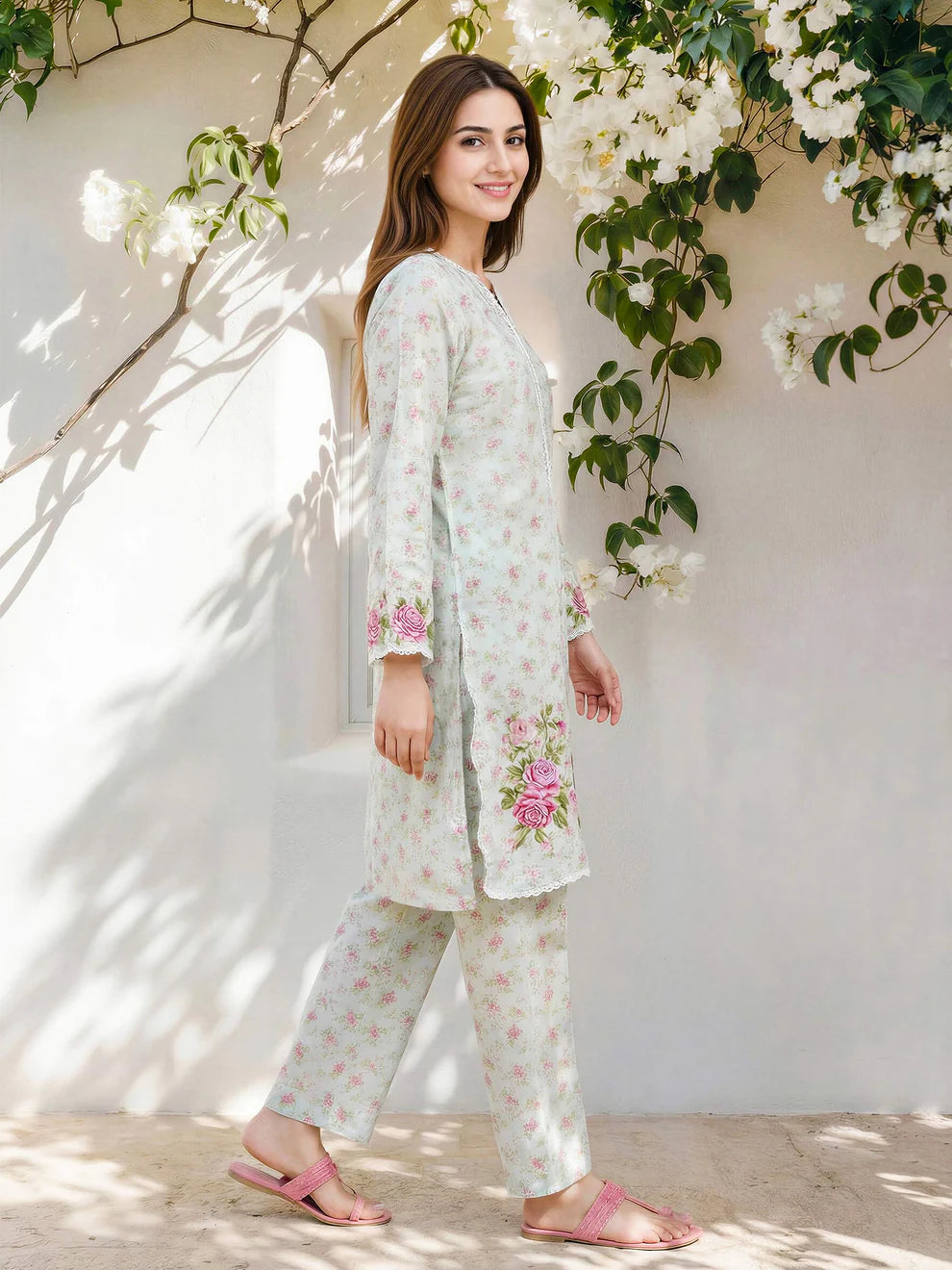 Limelight  2 Piece Lawn Suit- Embroidered
