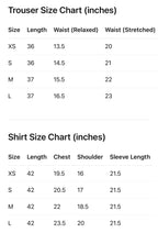 Ethnic Jet Black 2-Piece Stitched Slub Viscose Printed Suit – Floral Shirt with Chevron Culotte Trousers | Pakistani Clothing UK