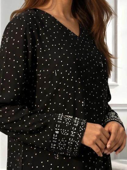 Limelight Grip Kaftan- Embellished (Pret)1 piece