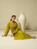 Limelight 1 piece Khaddar Shirt-Embroidered (Pret)