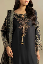 Korean Raw Silk Luxe Embroidered 3-Piece Suit