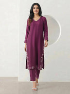Limelight 2 Piece Silk embellishment Suit