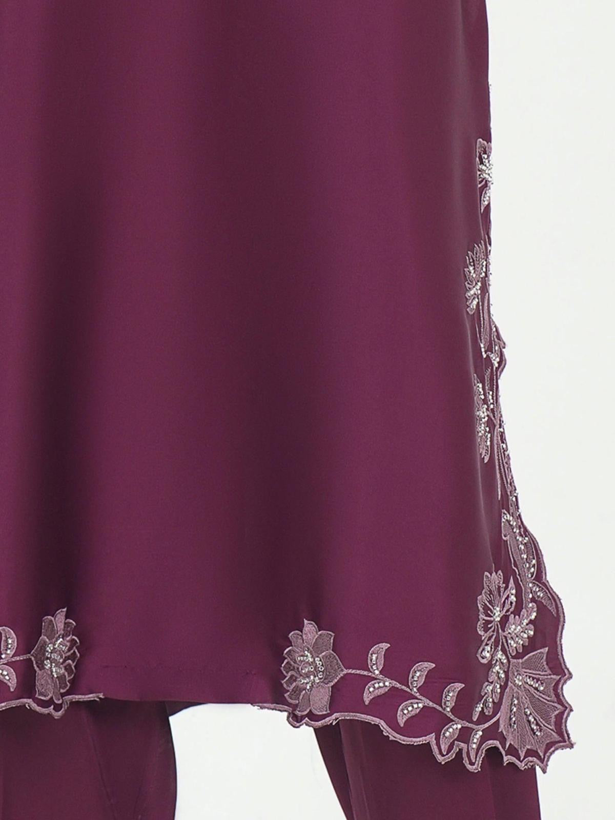 Limelight 2 Piece Silk embellishment Suit