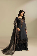 Korean Raw Silk Luxe Embroidered 3-Piece Suit