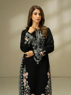 Limelight 1 piece Slub Khaddar Shirt-Printed (Pret)