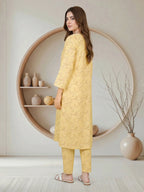 Limelight 2 Piece Silk Suit- Embroidered (Pret)