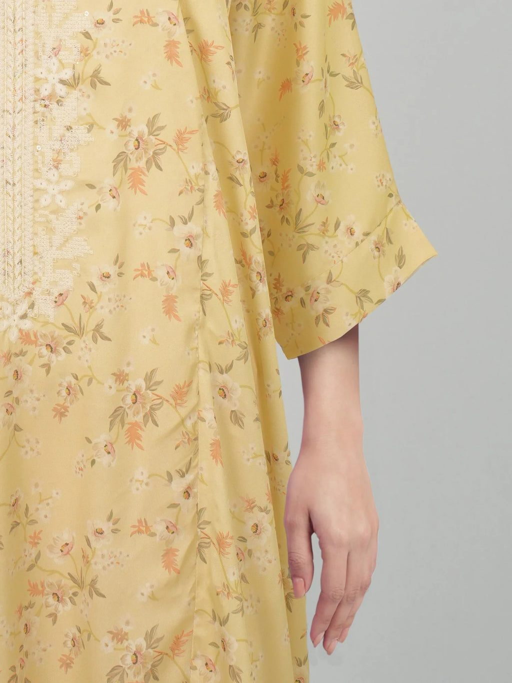 Limelight 2 Piece Silk Suit- Embroidered (Pret)