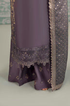 Korean Raw Silk Luxe Embroidered 3-Piece Suit