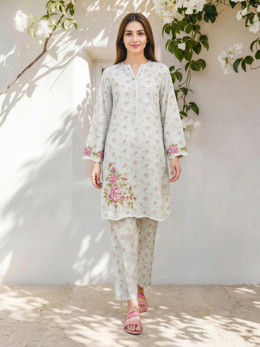 Limelight  2 Piece Lawn Suit- Embroidered