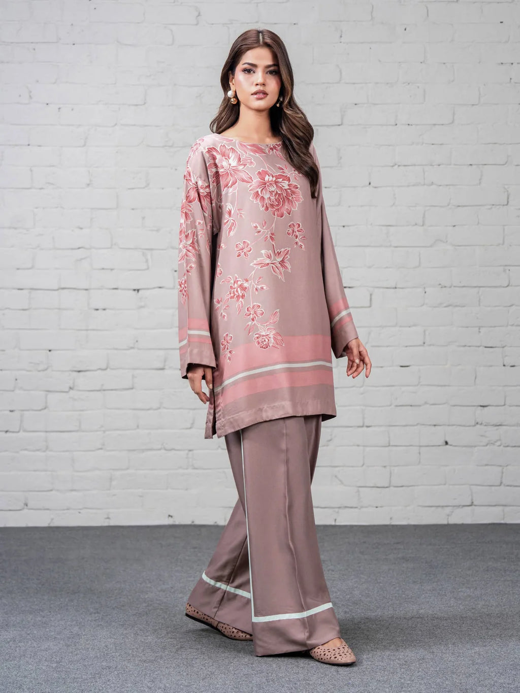 Limelight 2 Piece Crepe Suit (Pret)