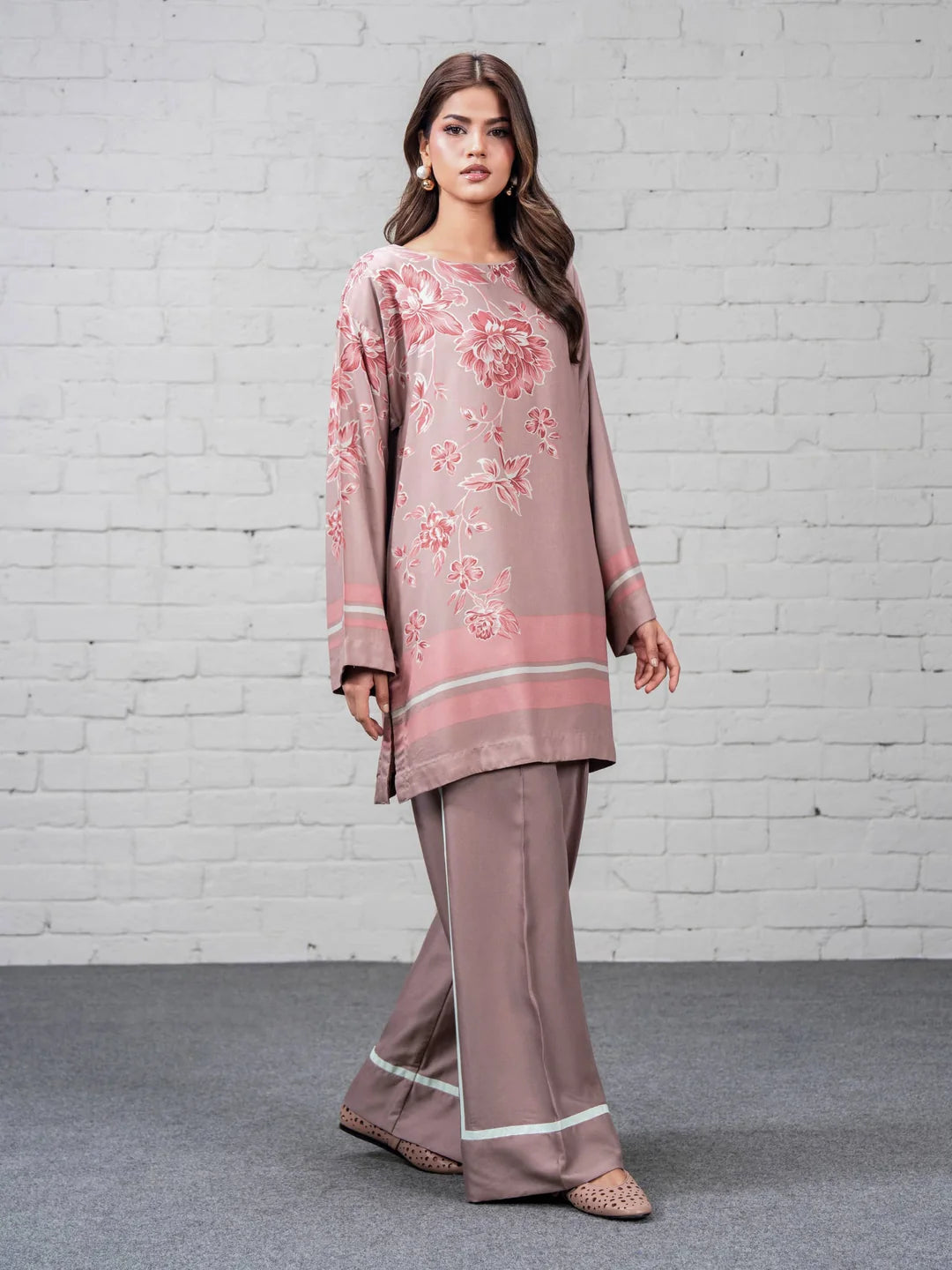 Limelight 2 Piece Crepe Suit (Pret)