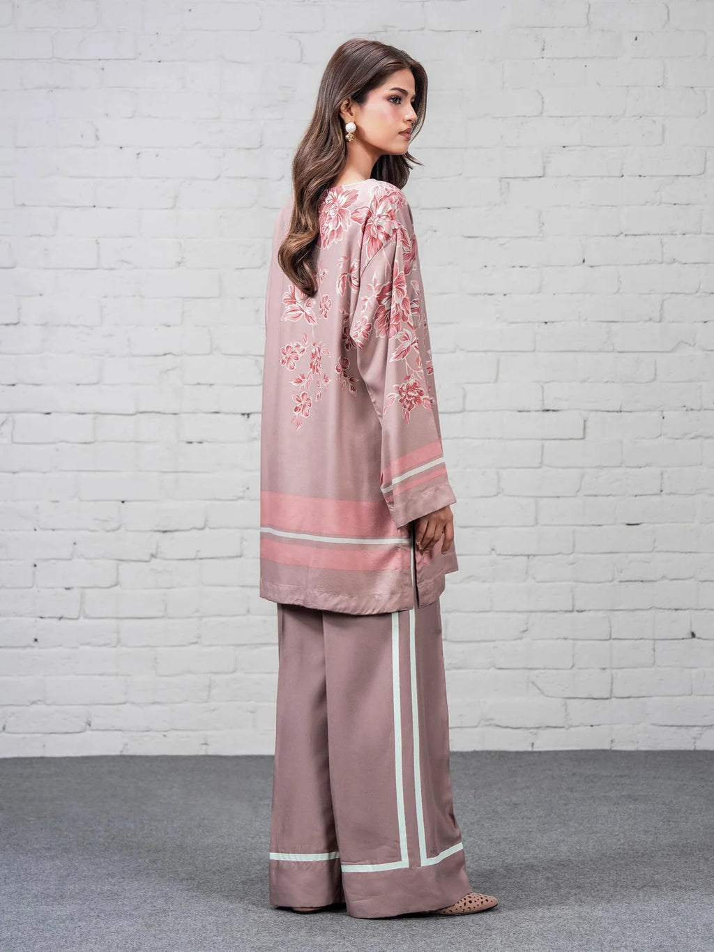 Limelight 2 Piece Crepe Suit (Pret)