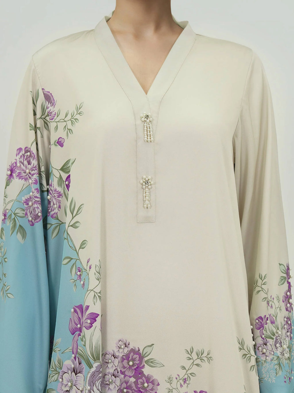 Limelight 2 Piece silk embroidered Pret