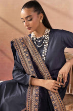 Salenmore | Amor by Simrans Dhanak Embroidered 3 Piece Suit with Velvet Shawl – Pakistani women's wear | Traditional Dress |